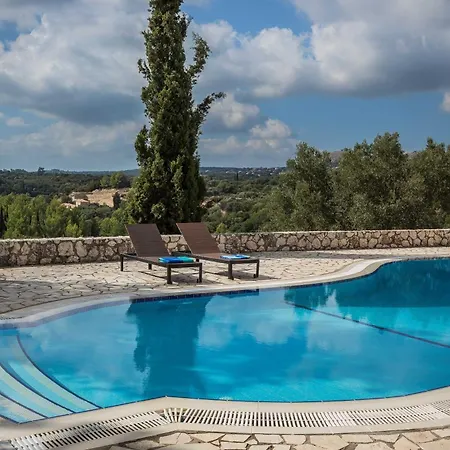 Villa Delightful Kefalonia 3 Bedrooms Mare Blue Private Pool&close To Amenities Trapezaki